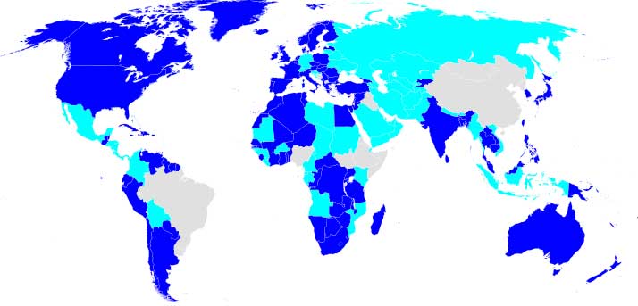 Gần 200 quốc gia chấp nhận bằng lái xe quốc tế